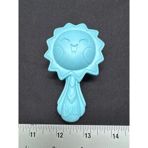 Baby Alive Vintage Aqua Blue Sun-Shaped Toy  Hairbrush
